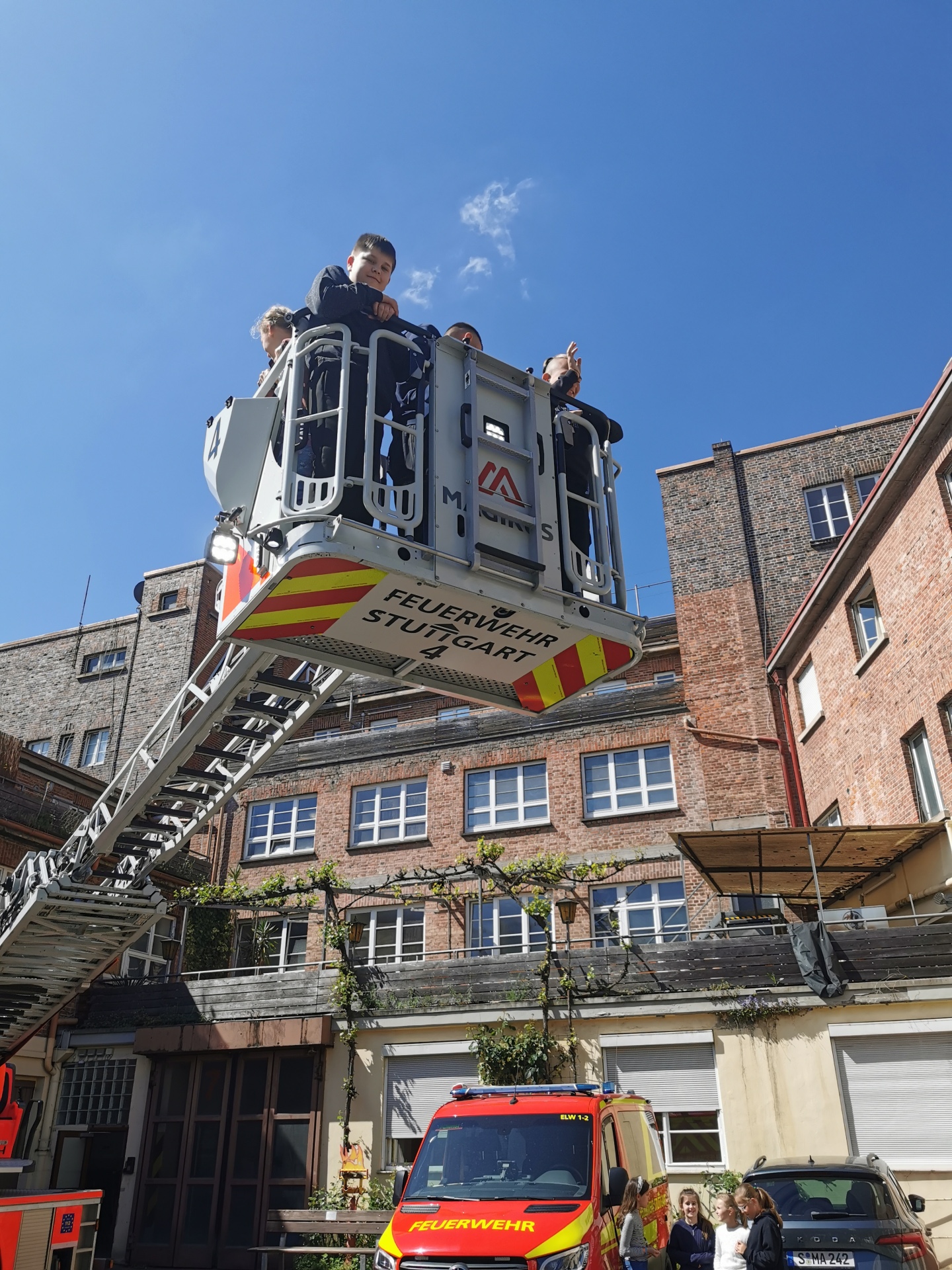 Besuch bei der Feuerwehr