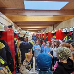 Besuch bei der Feuerwehr