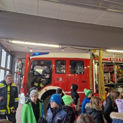 Besuch bei der Feuerwehr