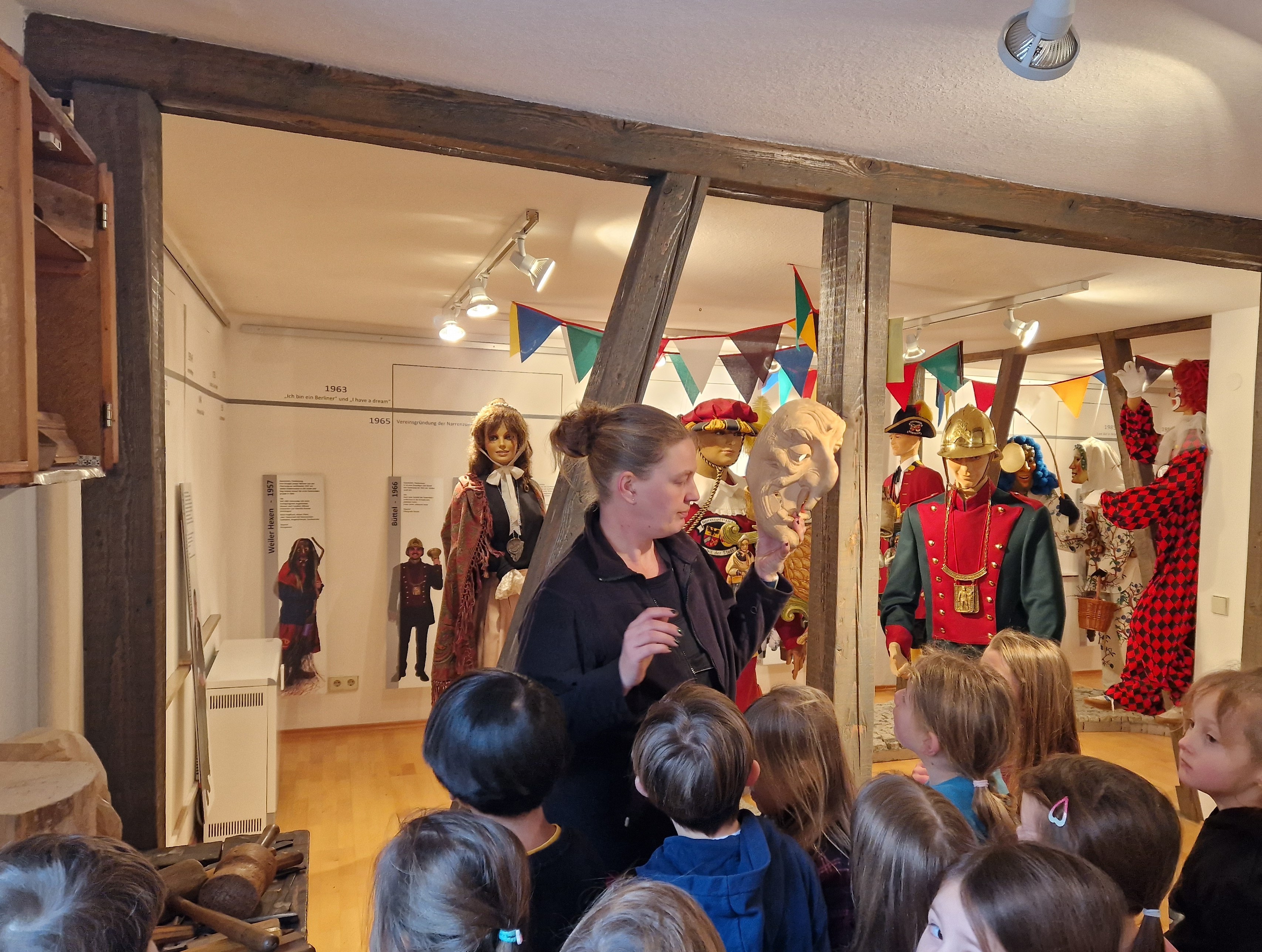 Besuch im Narrenmuseum