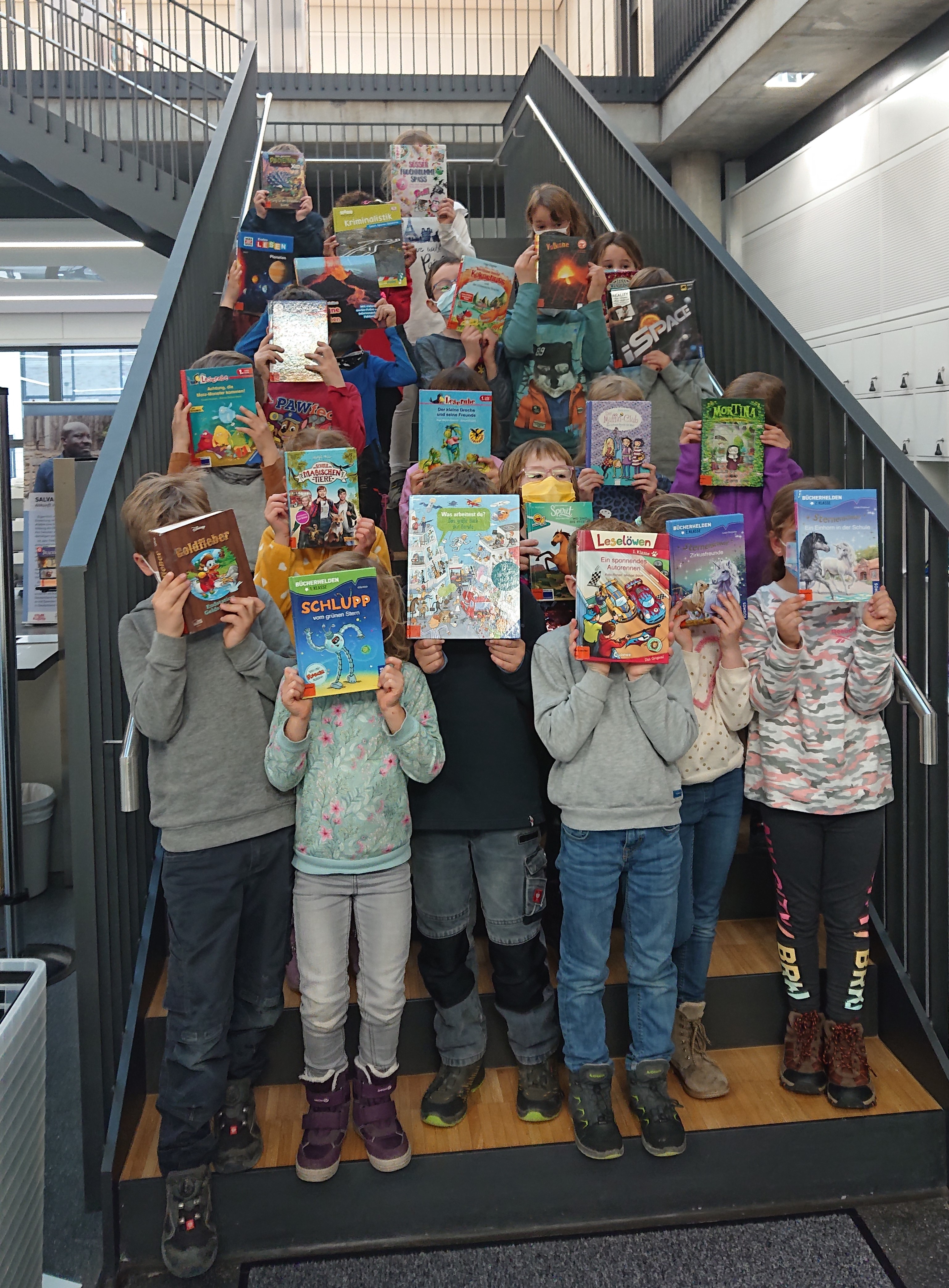 Besuch in der Mediathek