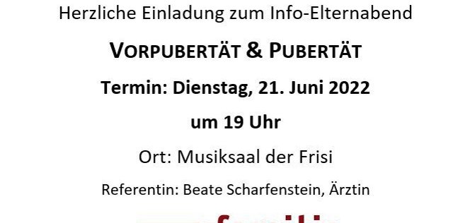 Einladung Info-Abend