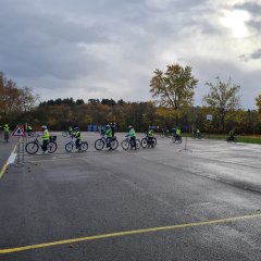 Fahrradübung