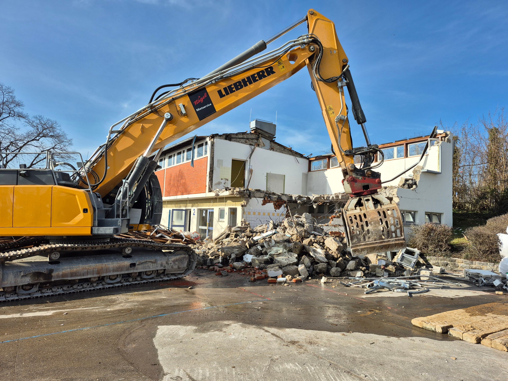 Abbruch Gebäude 2