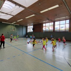 Mädchen-Fußballtraining