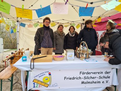 Stand beim Ostermarkt