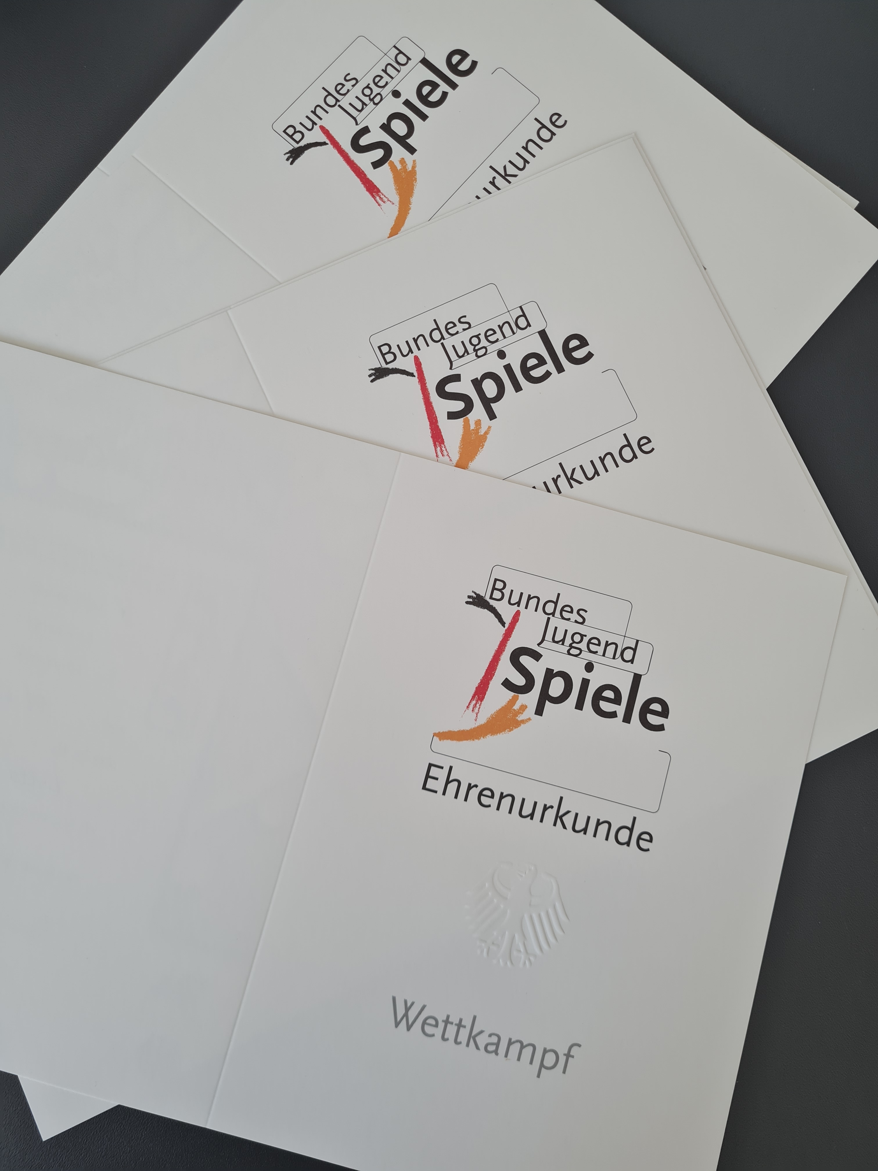 Urkunden Bundesjugendspiele
