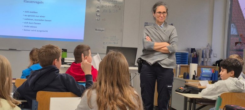 Verhaltenstraining mit der Polizei