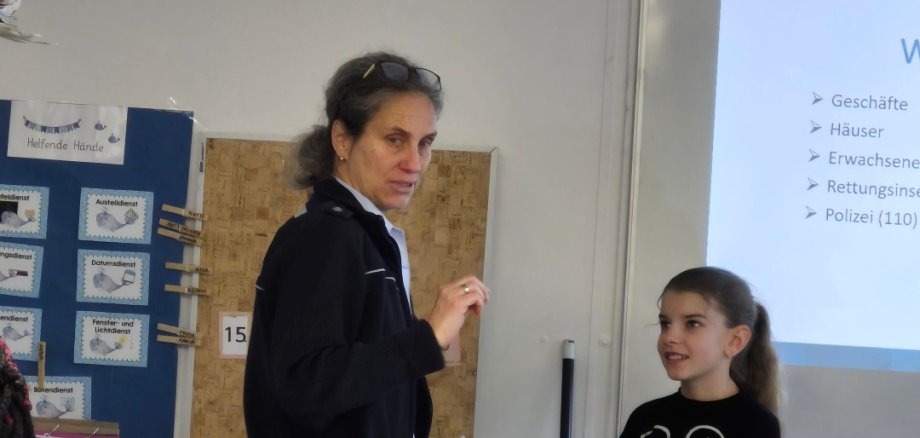 Verhaltenstraining mit der Polizei