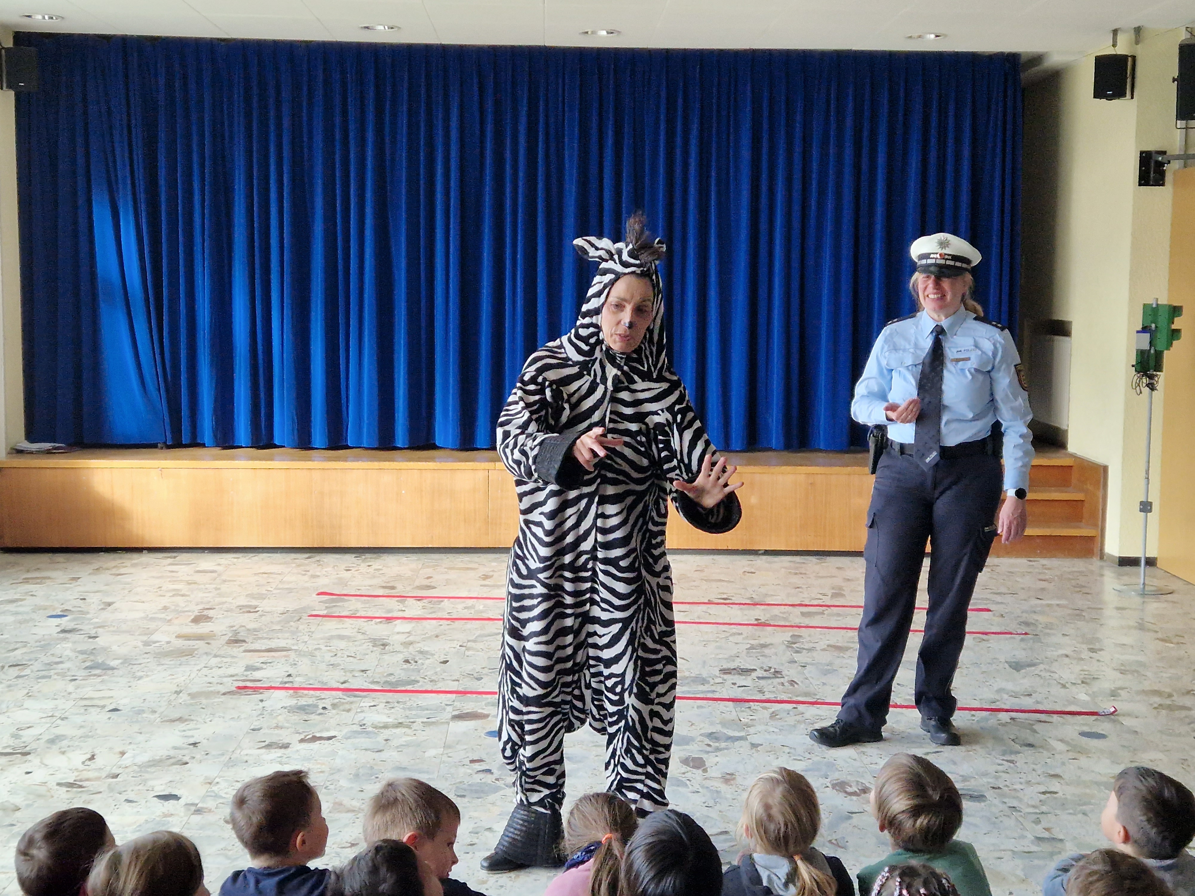 Verkehrserziehung mit dem kleinen Zebra