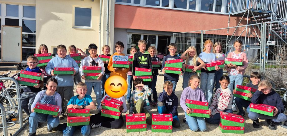 Weihnachten im Schuhkarton