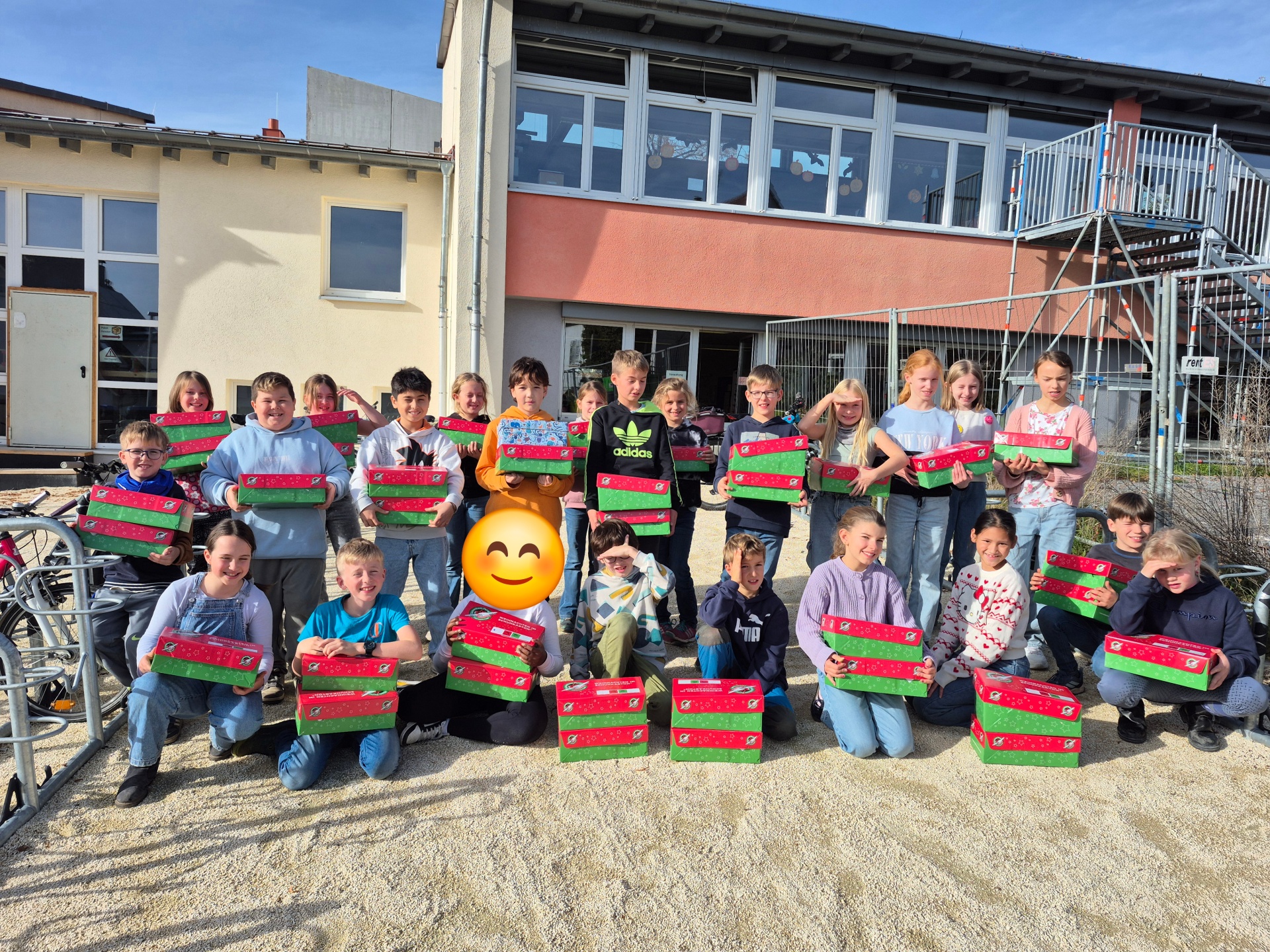 Weihnachten im Schuhkarton