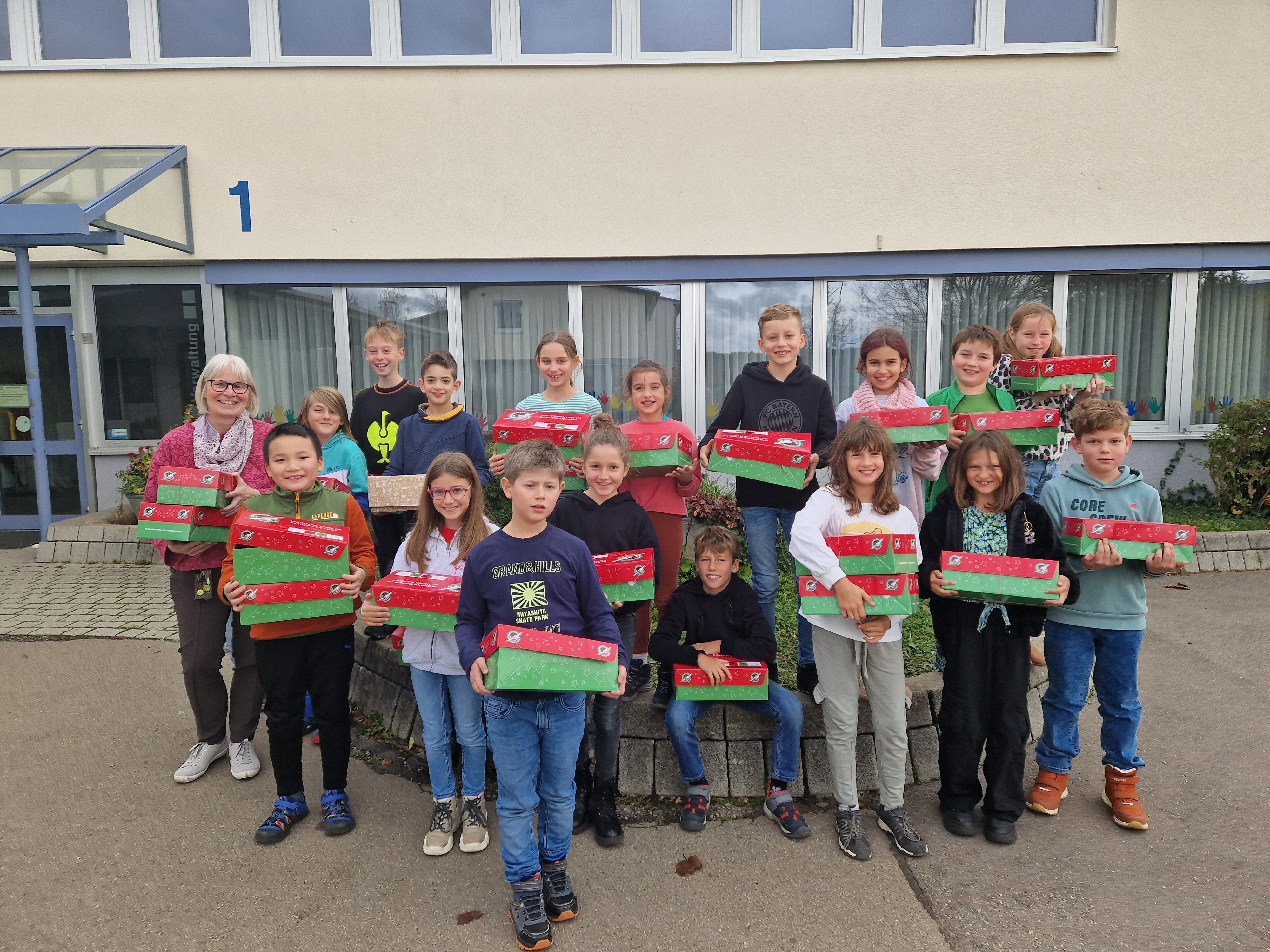 Weihnachten im Schuhkarton