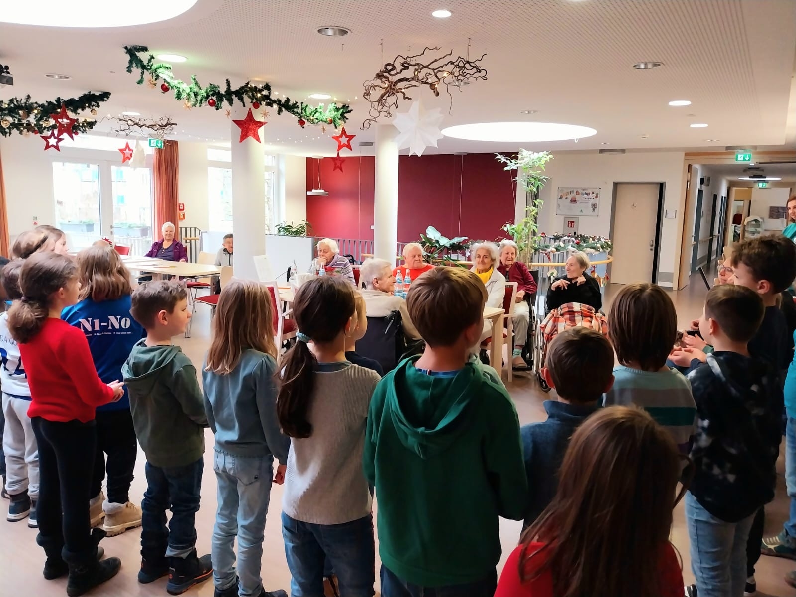 Besuch im Pflegeheim